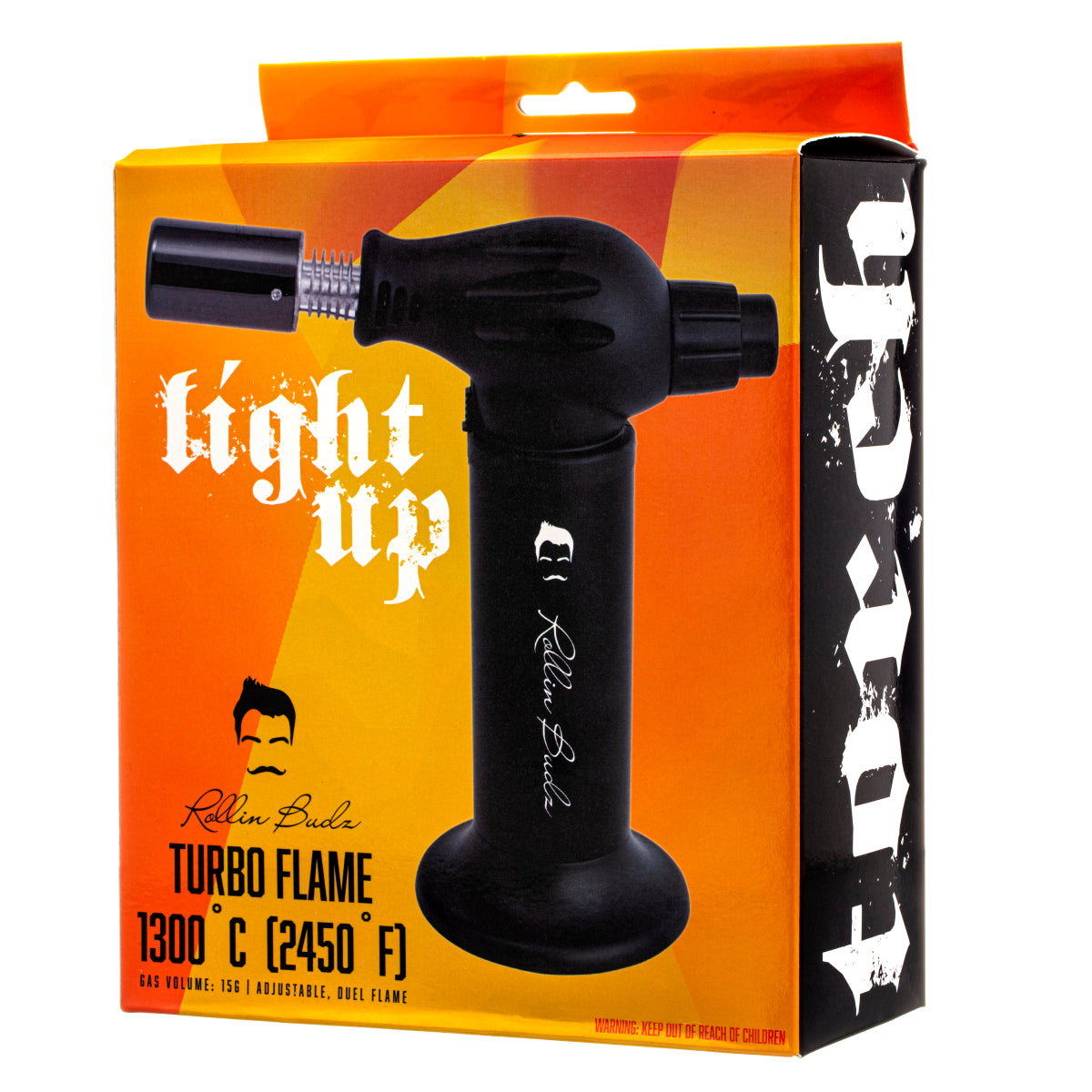 Rollin Budz Turbo Flame Torch - (1 Count)-Lighters and Torches