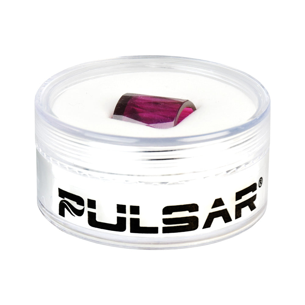 Pulsar Lab Grown Ruby Faceted Drop In Banger Insert