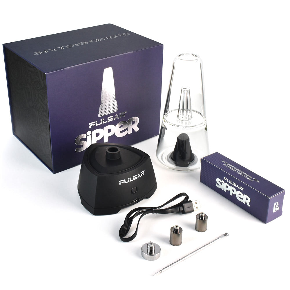 Pulsar Sipper Vaporizer Package Contents